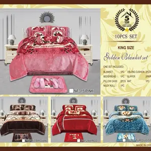10 pcs set blanket