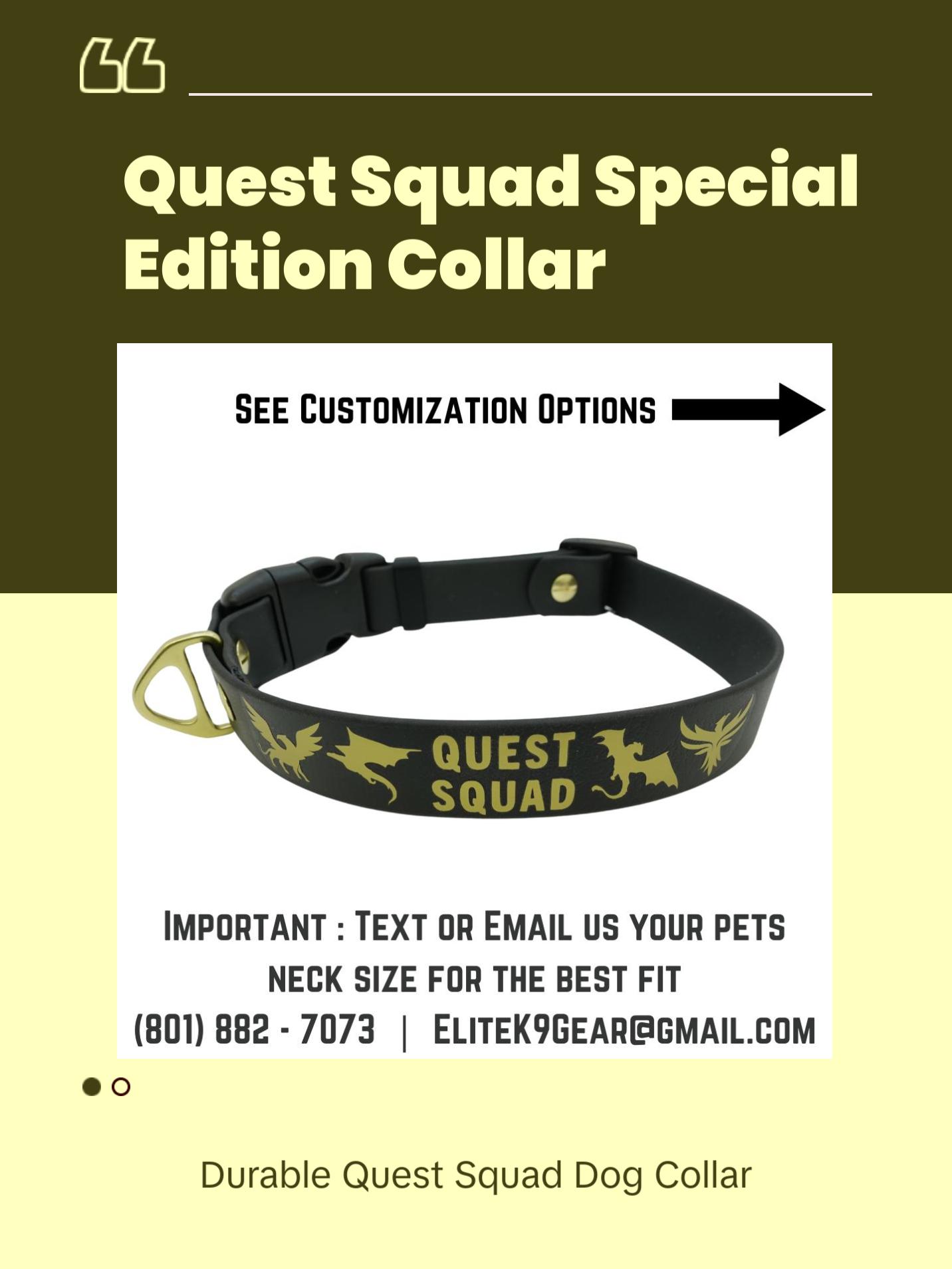 Special Edition - Quest Squad Collar