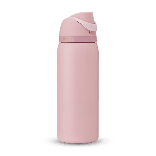 Owala ROSE QUARTZ Special Edition 24/32oz Free Sip Valentines 2026 Water Bottle, Cute FreeSip Water Bottle Insulated Leakproof Stainless Steel Cup for Everyday Use Design Perfect for Teens, Girls, Travel & Work