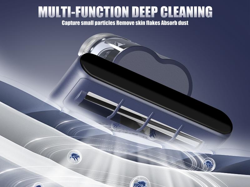 High-Power Mattress Vacuum Cleaner with UV-C Sterilization & 149°F Heat Treatment, Dual-Cup Dust Mite Remover with HEPA Filter, 16Kpa Strong Suction for Beds, Couches, Carpets – Includes Aroma Tablet & LED Display Deep Cleaning Machine Home Cleaning Tool