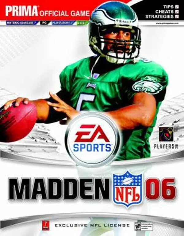 Used Prima Official Game Guide for Madden NFL 2006 by Kaizen Media Group - Paperback, EA Sports Tips, Depth Charts, Package Tips, Fantasy Insert, Passing Game Info