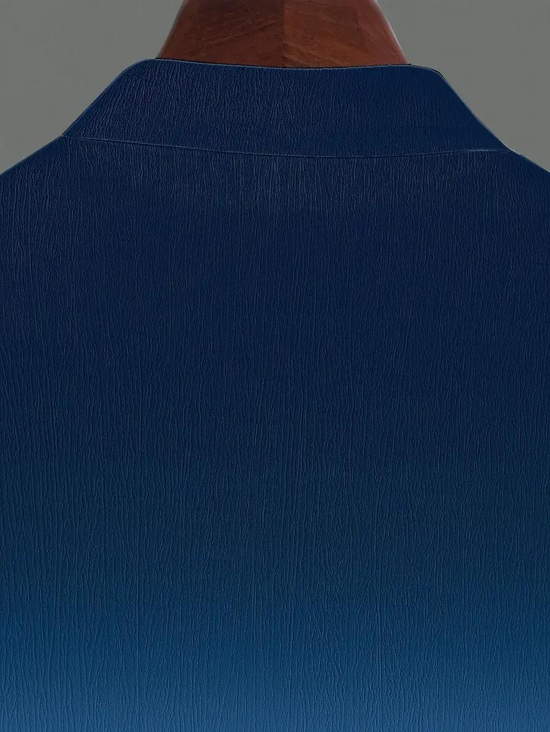 Men's Plus Size Casual Sport Suit: Gradient Long Sleeve T-Shirt + Pocket Drawstring Pants - Polyester Blend, Machine Washable, PLUS SIZE Men's Plus Size Casual Sport Suit: Gradient Long Sleeve T-Shirt + Pocket Drawstring Pants - Polyester Blend, Machine Washable, PLUS SIZE