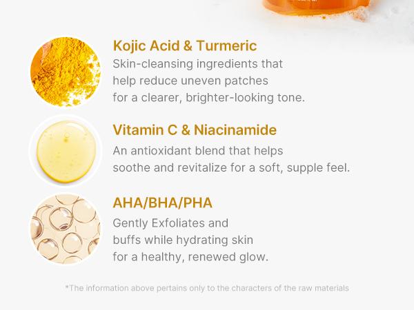 [medicube] Kojic Acid Turmeric Peel Shot Duo For Face & Body | Brightening Reset Gentle Exfoliating Serum with BHA, LHA & PHA for Dead Skin Cells, Blackheads & Excess Sebum | For Dull, Rough & Troubled Skin