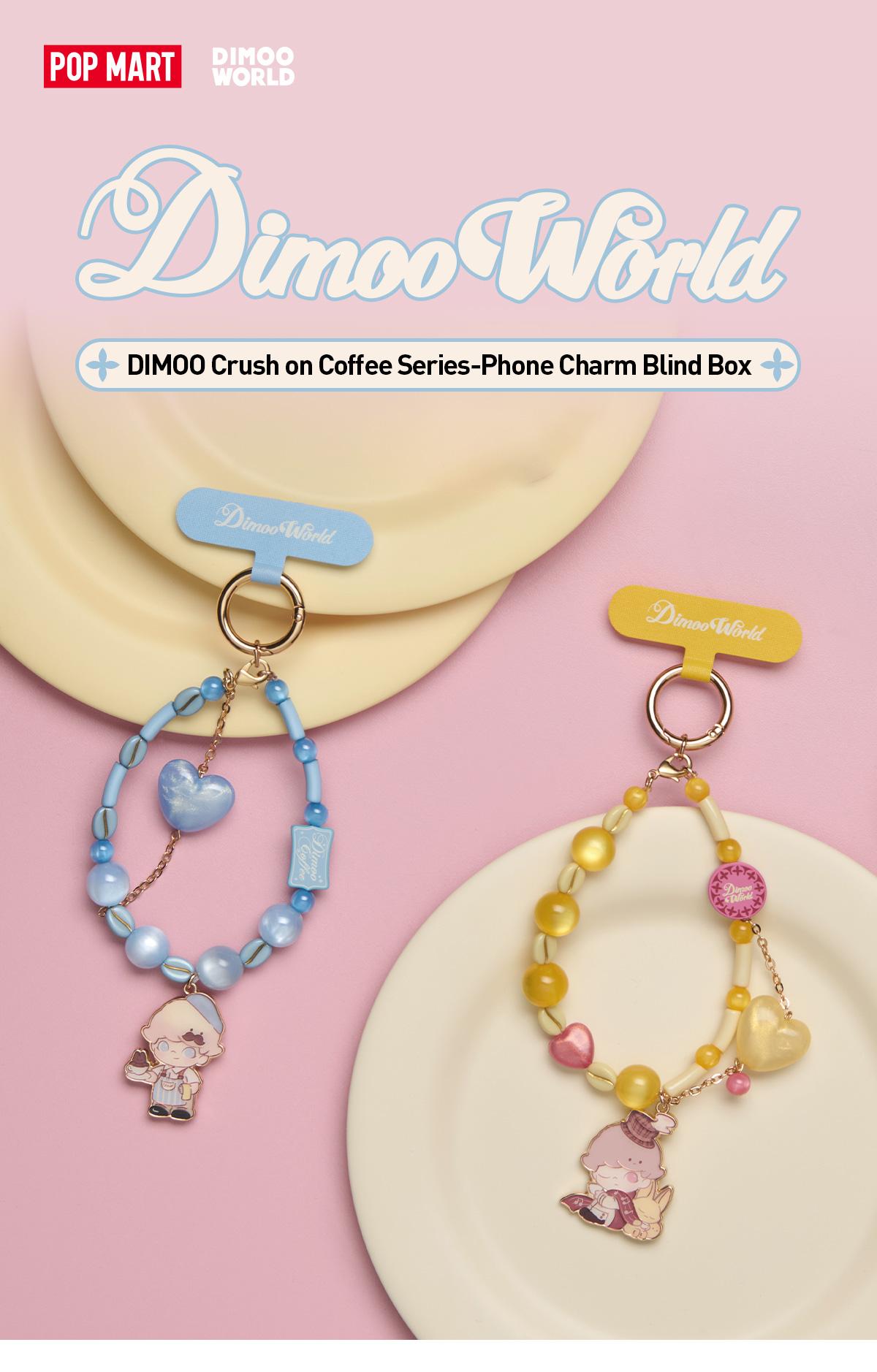 [Spanish] – DIMOO Crush on Coffee Series – Colgante para Teléfono en Caja Sorpresa