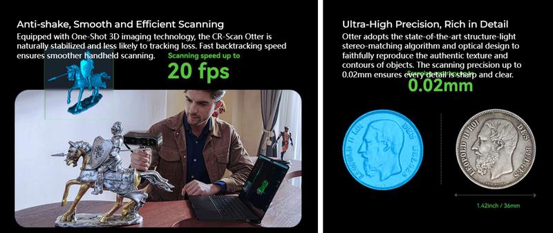 CR-Scan Otter 3D Scanner