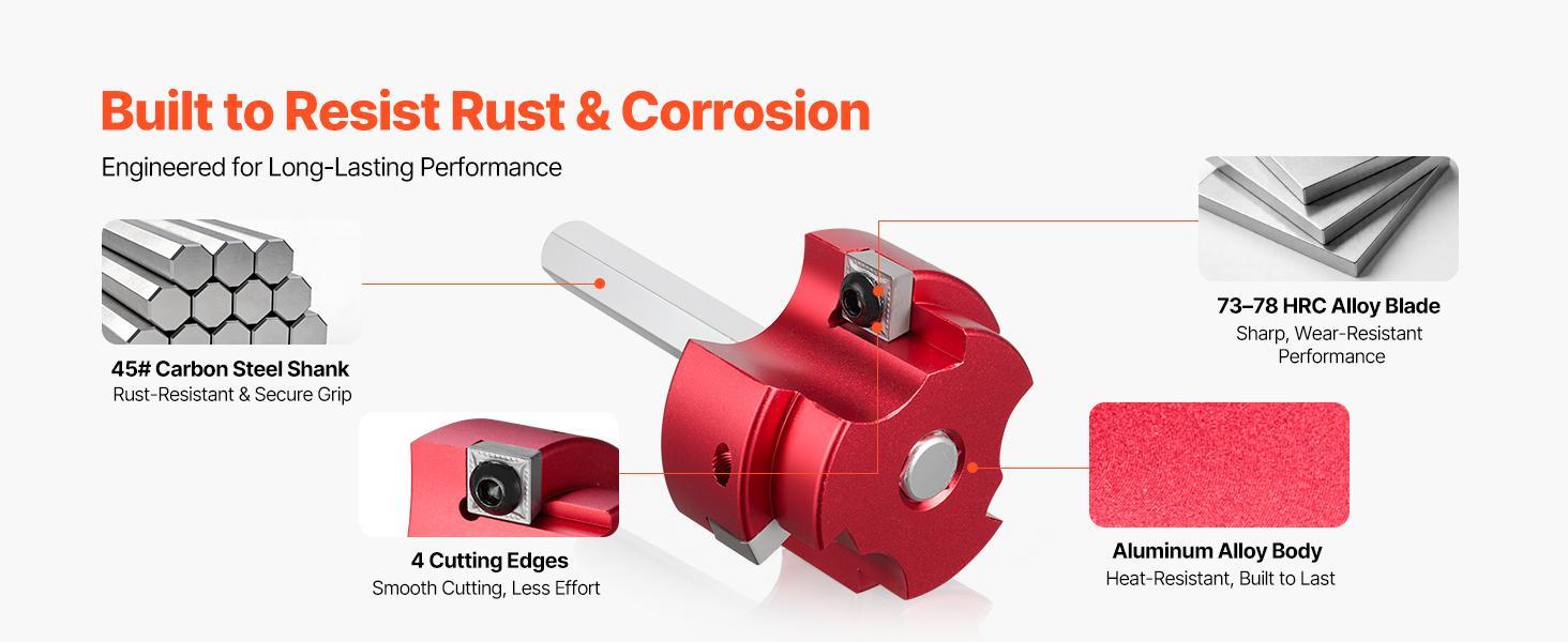 VEVOR 7-Piece Rust-Resist PVC Pipe Cutter Tool Kit - 3 Blades, Plastic Cutter, Fitting Socket Saver, Hex Wrenches, 90° Blade Rotate - Multi-Size 1/2"-4" Pipe Fit, 1/2" Standard Drill Compatible - Aluminum Alloy Frame, For SCH40 ABS CPVC Vent Drain Lines VEVOR 7-Piece Rust-Resist PVC Pipe Cutter Tool Kit - 3 Blades, Plastic Cutter, Fitting Socket Saver, Hex Wrenches, 90° Blade Rotate - Multi-Size 1/2"-4" Pipe Fit, 1/2" Standard Drill Compatible - Aluminum Alloy Frame, For SCH40 ABS CPVC Vent Drain Lines