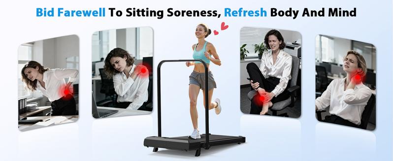 Walking Pad Treadmill with Incline - 8% Incline Walking Pad with Handle Bar - Foldable Under Desk Treadmill for Home with 300 Lbs Capacity - Jogging Machine with Quiet Brushless, App & Remote Walking Pad Treadmill with Incline - 8% Incline Walking Pad with Handle Bar - Foldable Under Desk Treadmill for Home with 300 Lbs Capacity - Jogging Machine with Quiet Brushless, App & Remote