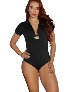 Body Colombiano Reductor Ref. 9350 Shapewear Bodysuit with Tummy Control Sculpting Body Shaper- One Size