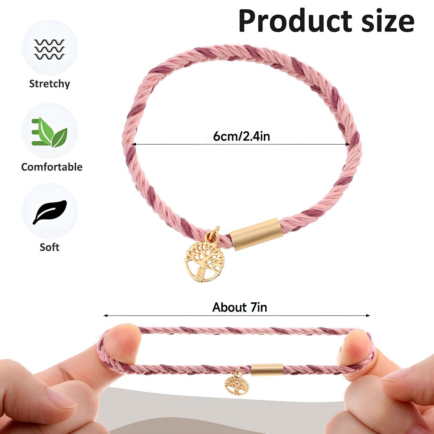 Hair Ties Bracelet for Women(10PCS) 5 Styles Soft Braided Boho Hair Bands Elastic No Damage Hair Ties for Girls thick Thin Long Curly Hair Accessories Hair Ties Bracelet for Women(10PCS) 5 Styles Soft Braided Boho Hair Bands Elastic No Damage Hair Ties for Girls thick Thin Long Curly Hair Accessories
