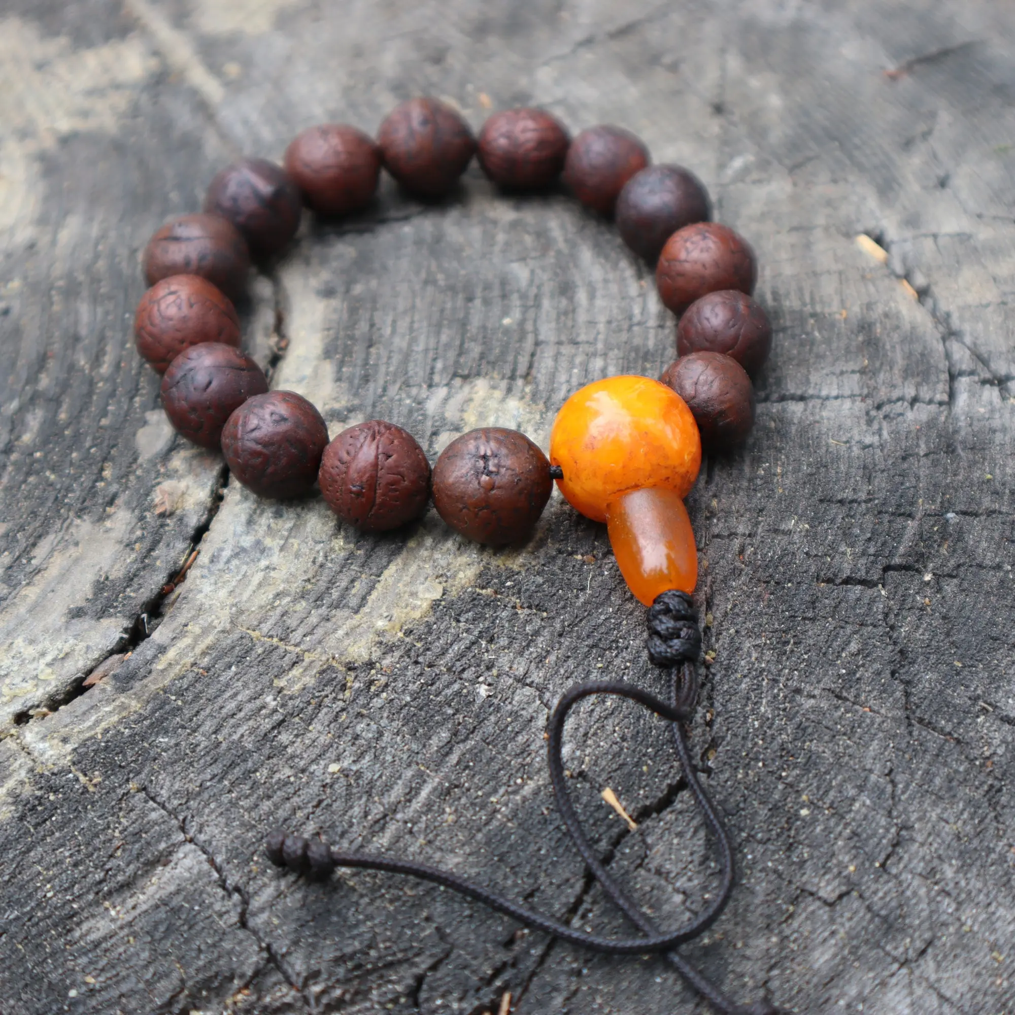 Bodhi Seed Bracelet Phoenix Eye Beads Buddha Chitta Spiritual Bracelet