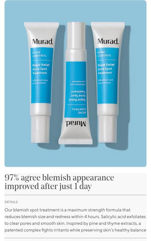 Rapid Relief Acne Spot Treatment