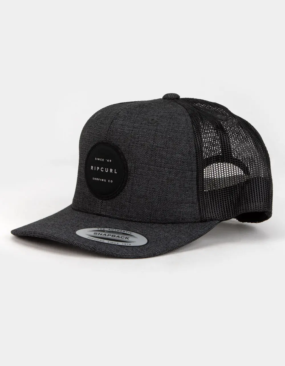 RIP CURL Routine Mens Trucker Hat, Grey, ONESZ