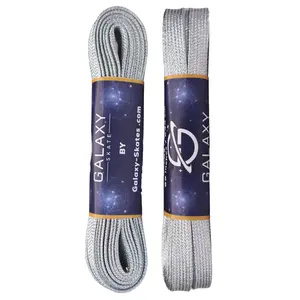 Galaxy Skates Laces - Metallic Silver