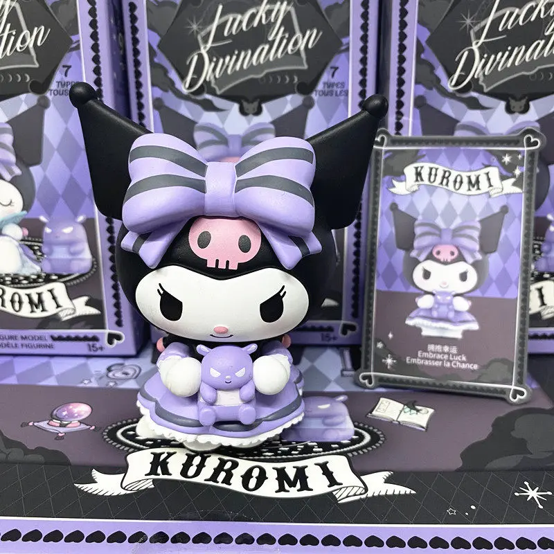 Lucky Zankuromi Blind Box Figures Trend Toys Dolls Merchandise Cute Desktop Decor Birthday Gifts for Girls