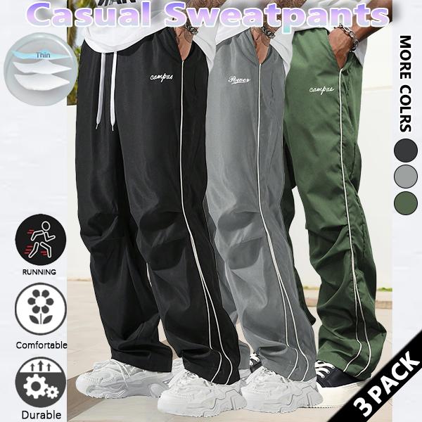 Loose Sports Pants Men's Trousers Grey Side Stripeswith Gold Accent Stripe Comfortable DesignAthleisure Style Bottoms Athletic Bottoms GymwearFitness Outfit Loose Sports Pants Men's Trousers Grey Side Stripeswith Gold Accent Stripe Comfortable DesignAthleisure Style Bottoms Athletic Bottoms GymwearFitness Outfit