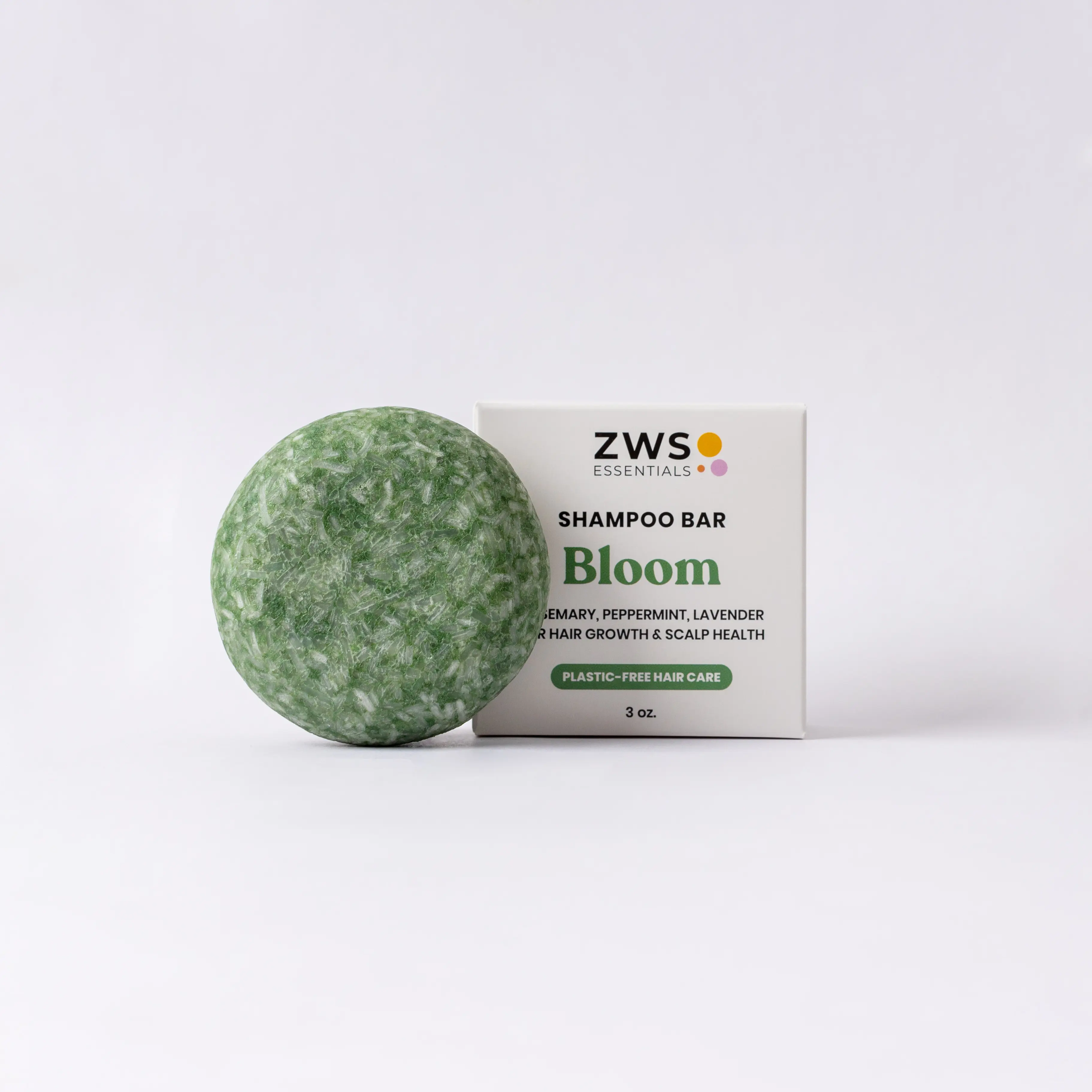 ZWS ESSENTIALS Shampoo Bar - Eco-Friendly, SLS Free, Vegan, 3oz, 12 Scent Options, Haircare, Moisturizing
