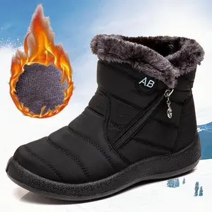 Winter Boots For Women Waterproof Weather Warm Snow Boots ,Comfortable Trekking Walking Lined Boots,Slip ResistantGiftGift