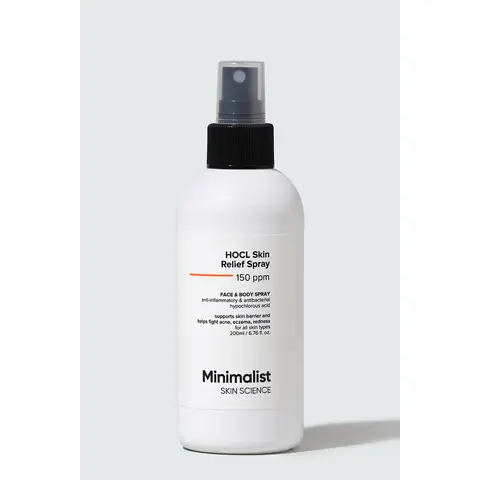 Gentle Antibacterial Hypochlorous Acid (HOCl) Spray - Skin Purifying Toner for All Skin Types, Eczema Safe, pH Balanced to Support Barrier, Fight Redness & Acne (220ml)