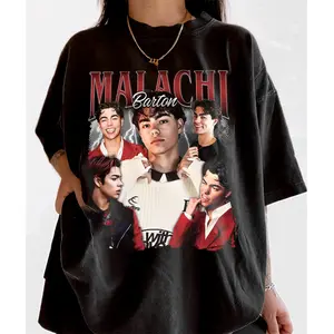 🥇   MALACHI BARTON Vintage Shirt, Malachi Barton Kids TShirt, Malachi Barton Fan Tees, Malachi Barton Retro 90s Shirt, Malachi Barton Merch Gift