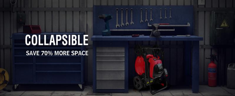 PowerSmart 40V 17" Cordless Lawn Mower, 3-in-1 Brushless Push Lawn Mower with 4.0 Ah Battery and Charger(MB2417A)