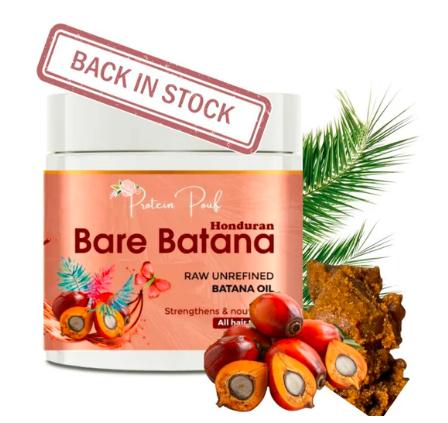 Bare Batana: Honduran imported raw unrefined Batana Oil for hair | 4oz & 6oz