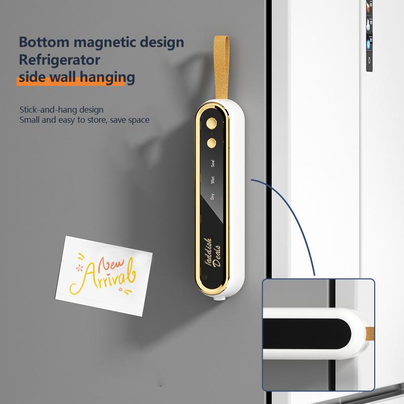 Portable vacuum sealing machine, automatic electric vacuum sealing machine, one click to keep vegetables and meat fresh! Spr