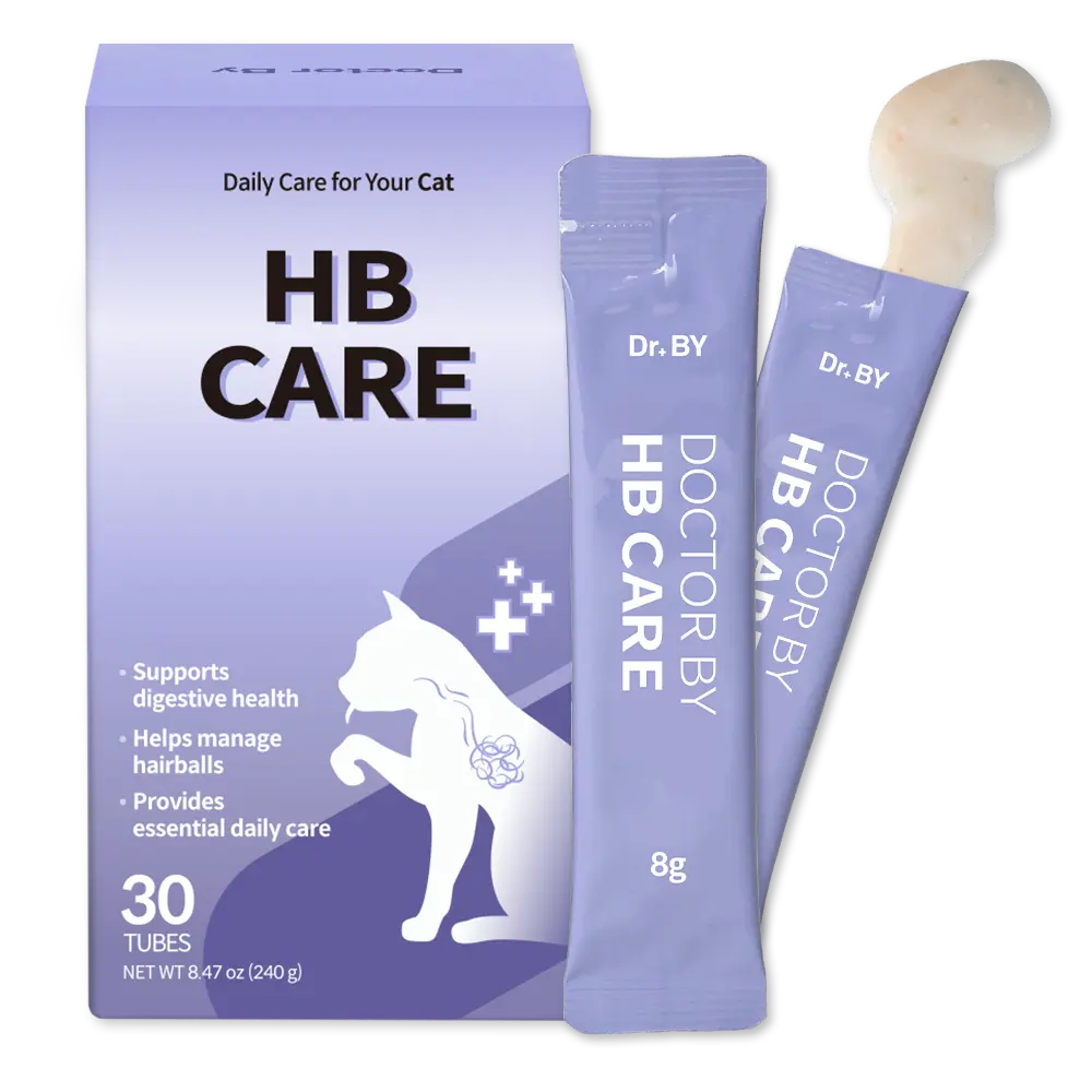 Doctor By HB Care Cat Hairball Supplement-Hairball Treatment for Cats Furball Control Relief Remedy & Digestive Support with Omega-3, Chitosan lickable Formula Individuallly Packaged