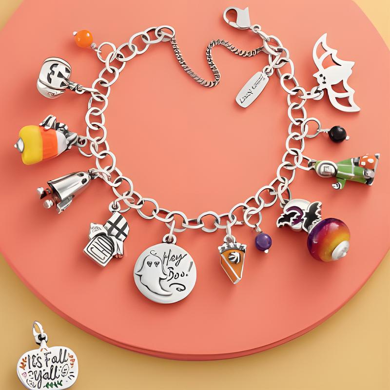 JA Jewelry single multi-element pendant—cute, fun, fashionable, and exquisite.It can be DIYed into bracelets or necklaces, a staple for everyday fashion and an exquisite gift for family, loved ones, and friends, making it the perfect choice for holidays l