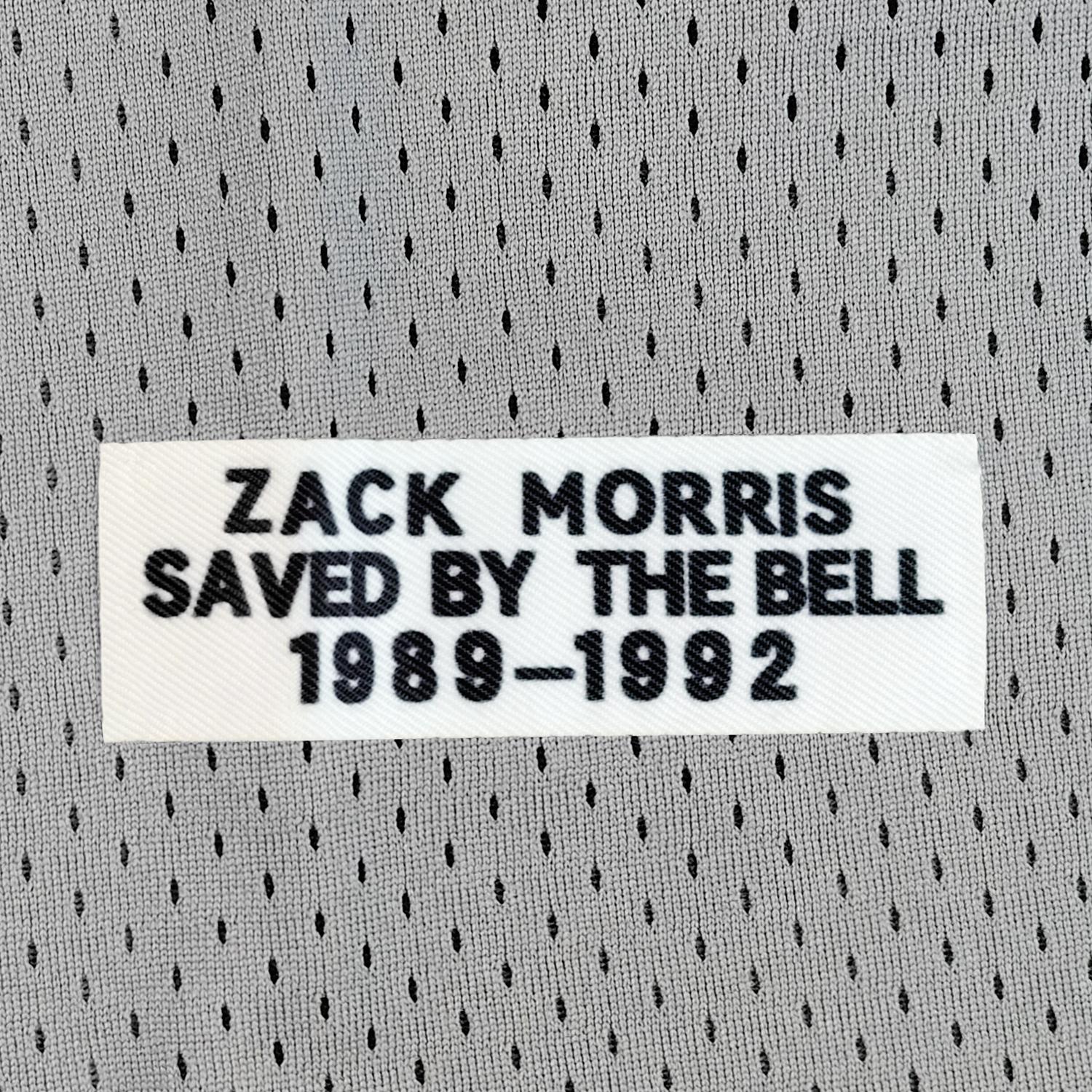 Zack Morris 25 Bayside Tigers Basketball Jersey,Gift for Game Day, Greenish