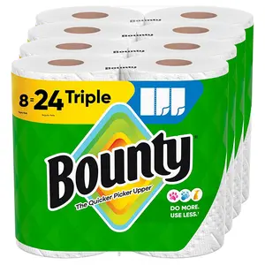 Best-Selling Bounty Select-A-Size Paper Towels, White, 2 Triple Rolls = 6 Regular Rolls