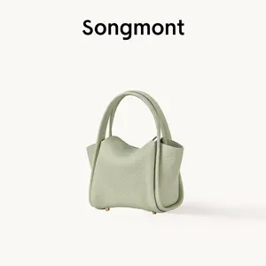 Songmont Mini Song Bag  Greenish Stylish Compact Handbag Crossbody for Everyday Use Spring bag