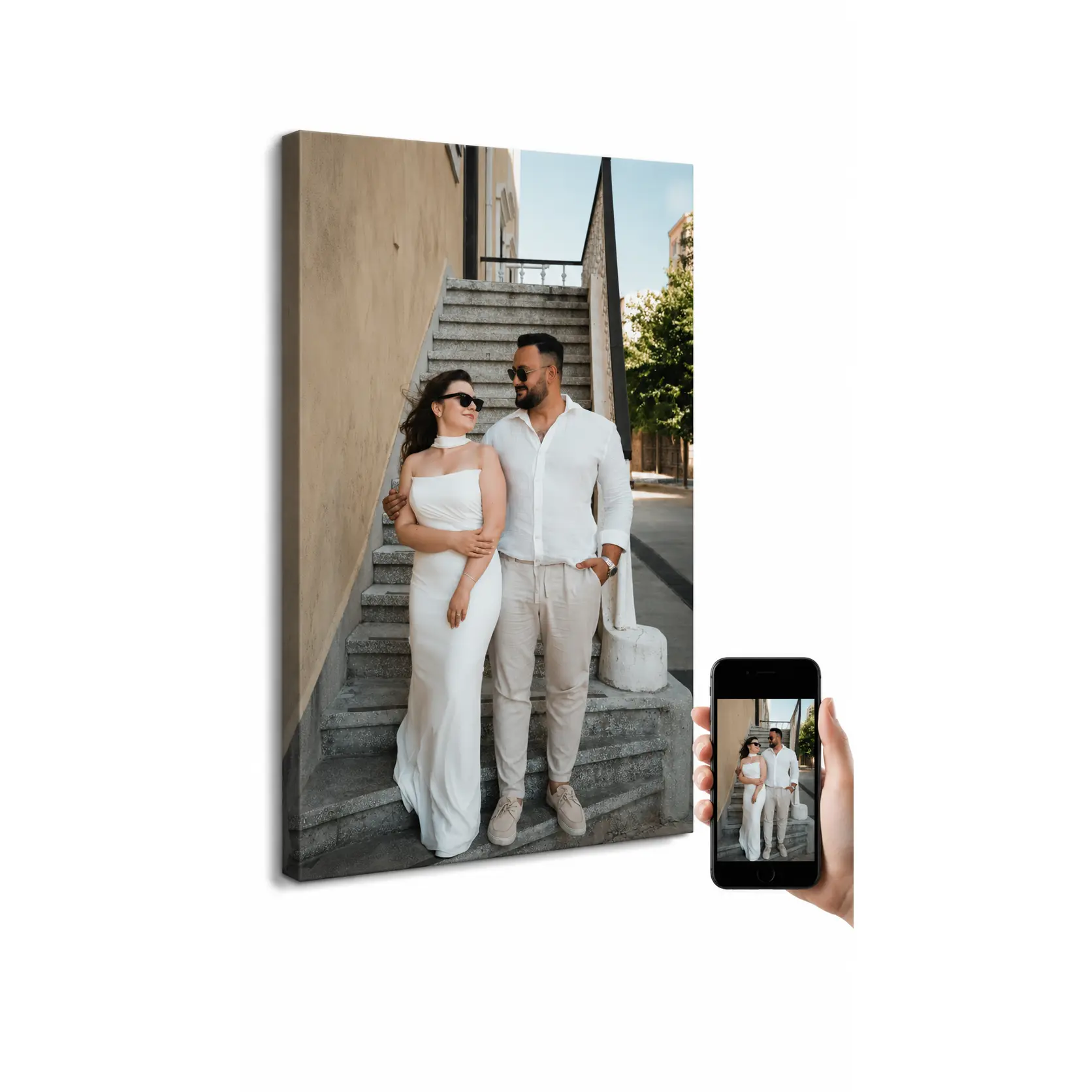 Personalized Pet Photo Canvas Wall Art - Transform Favorite Moments into Custom Home Decor for Wall Display