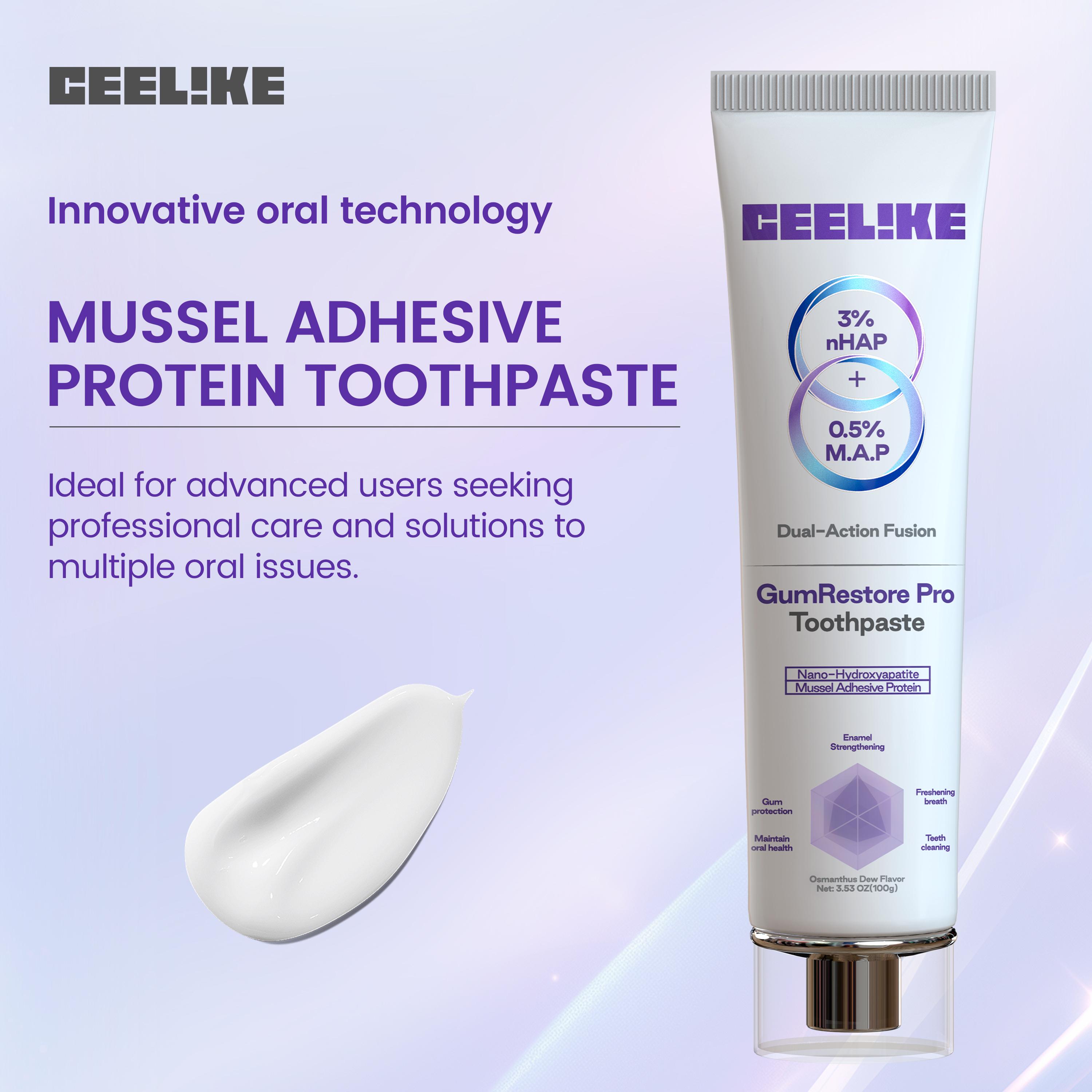CEELIKE 3-Sided Toothbrush + Toothpaste Set – 360° All-Around Cleaning, Gentle Care, Ideal for Daily Oral Care, Travel-Friendly Design, Available in Multiple Combinations