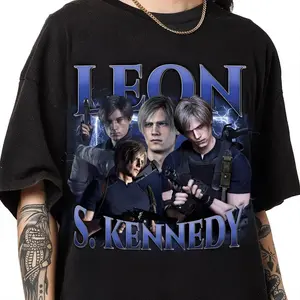Leon S. Kennedy Retro TShirt  Gift For Fan