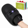 Medcursor Cordless Hand Massager - USB Rechargeable Massagers with Heat, Air Compression, Acupressure, 6 Modes, Adjustable Relaxing for Sensitive Skin, Relaxation Aid, Unique Gifts for Man, Self Love, Mens Gifts
