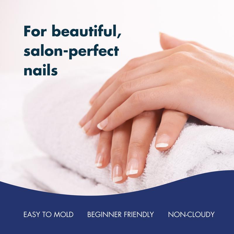 DeEnti Professional Acrylic Nail Powder 2 oz - Smooth, Consistent, Salon Quality Acrylic Powder Dip for Manicure, Nail Art, Fake Nails, Nail Carving