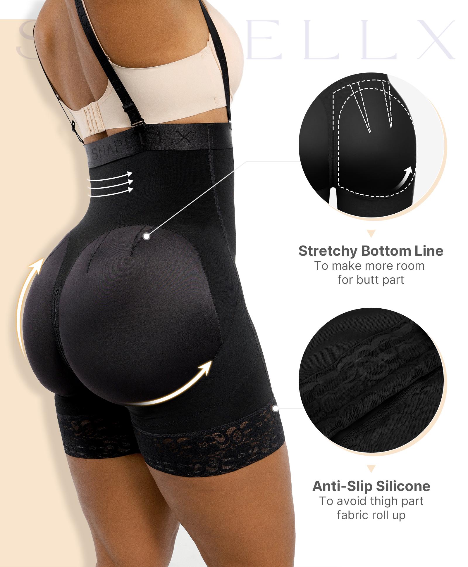 Shapellx AirSlim Firm Tummy Tucking Bodysuit Shaper With Butt Lifter Womenswear Shapewear Live