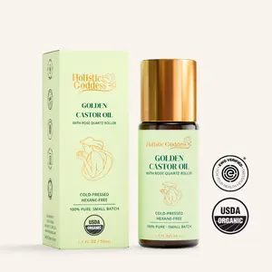 Holistic Goddess Organic Golden Castor Oil Roll-on