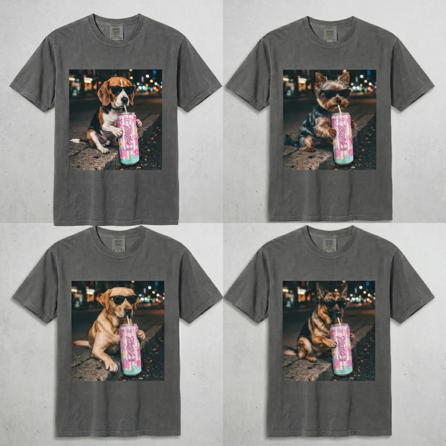 Comfort Colors 50+ Dog Breeds Available Alani Nu Shirt | Funny Dog Alani Nu Lover Tee | Trendy Aesthetic Dog Lover Outfit | Vintage Pet Humor Shirt | Trendy Aesthetic Dog Tee, Comfort Colors Shirt