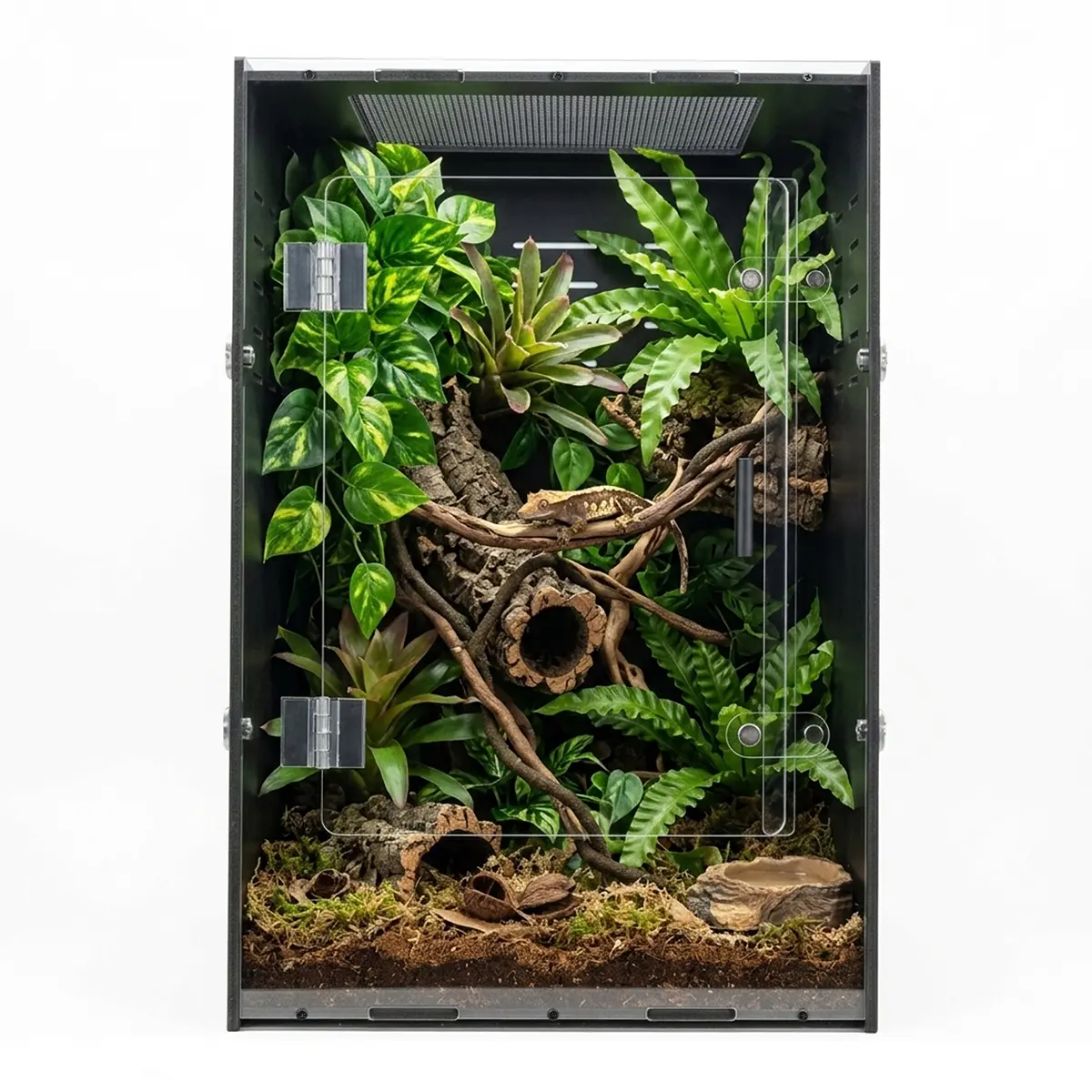 MonsterBox Enclosure's, 16"x16"x24" DIY Enclosure for Pet Amphibians, Pet Supplies for Reptile Habitat Setup