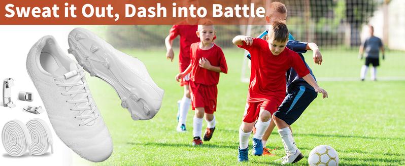 Tidy Monster Elastic Shoe Laces - Elastic No Tie Shoelaces for Adults and Kids Sneakers, Universal Fit, Magnetic Lock System, Comfortable & Convenient