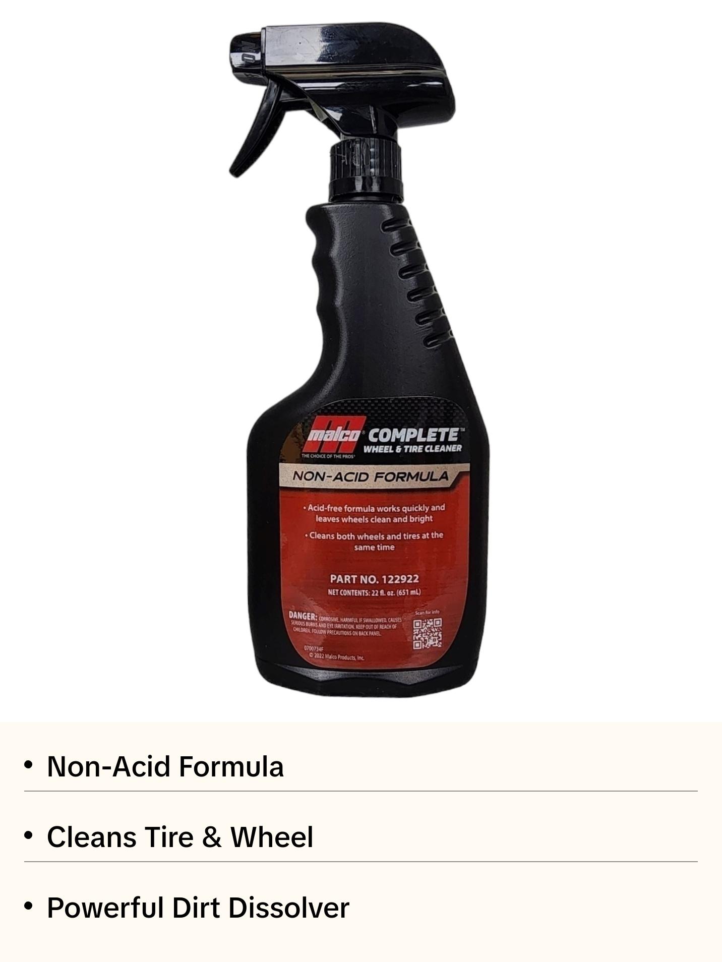 MALCO COMPLETE™ WHEEL & TIRE CLEANER NON-ACID FORMULA