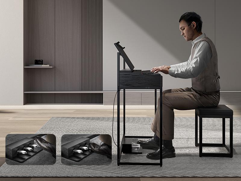 Donner OURA S300 Home Digital Piano with 88-key Graded Hammer Standard Keyboard