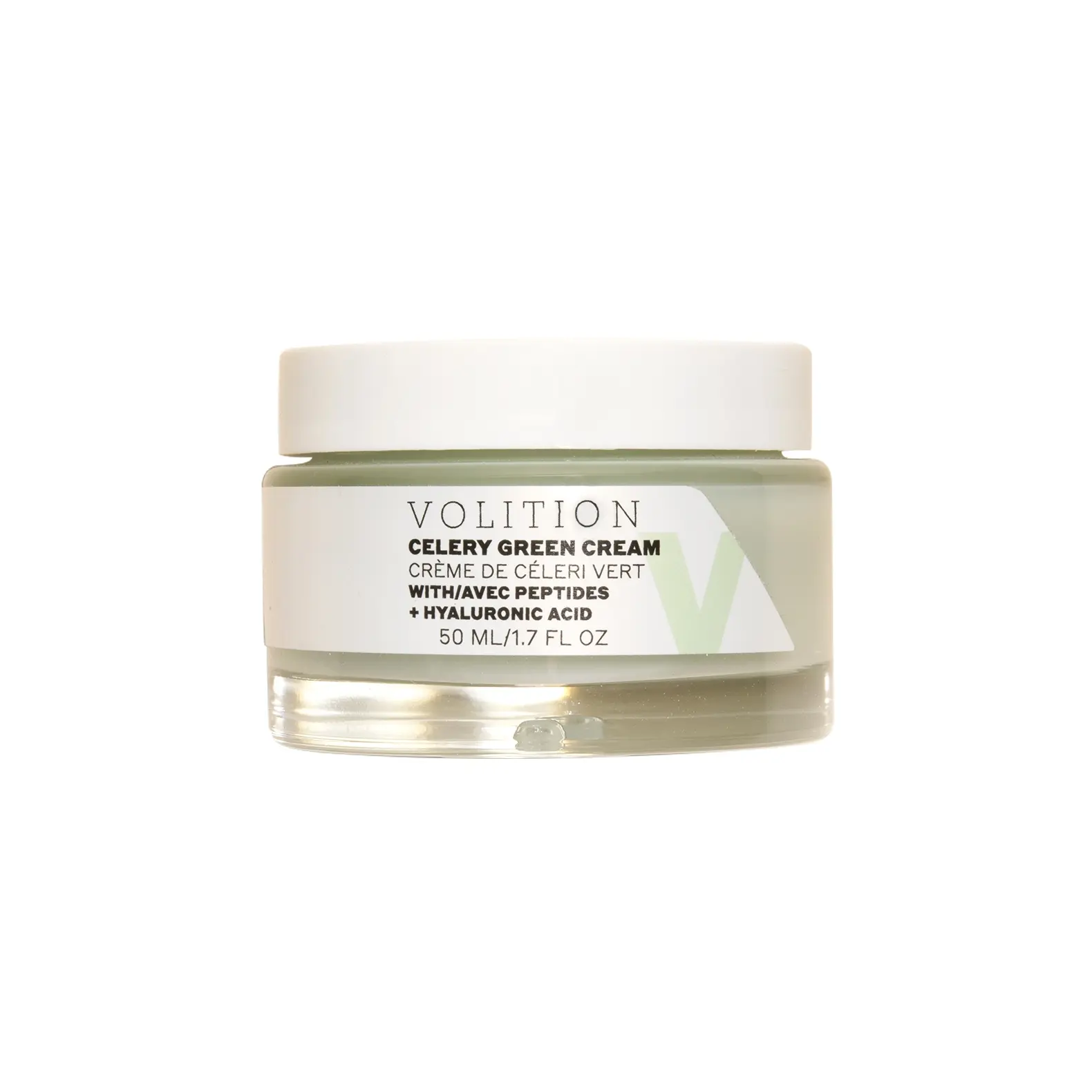 Volition Celery Green Cream with Peptides + Hyaluronic Acid