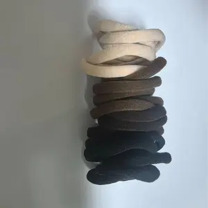 Set of 20 Four-Color Hair Ties - Fashionable Elastic Hair Bands for Women and Girls, Seamless Design That Doesn't Damage Hair