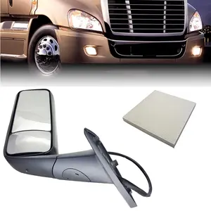 TORQUE Door Mirror Plus Cabin Air Filter Replacement for 2018 2019 2020 2021 2022 2023 Freightliner Cascadia Semi Trucks Driver Left Side LHD (TR438-L, TR552)