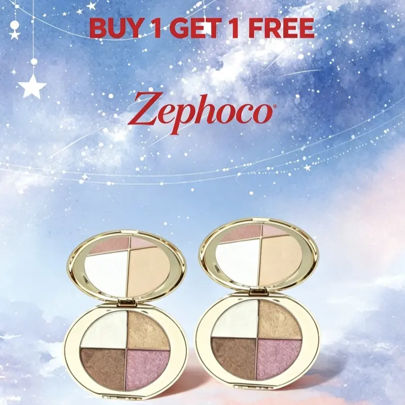 Buy 1 Get 1 Free Eye & Cheek Palette - Multi-Use Antioxidant Cosmetic Powder with Eyeshadow, Blush, Highlighter for Flawless, Blendable Natural Glossy Finish - Cheek Makeup Duo for Beauty Products & Makeup Routine, Facial, Alt Makeup