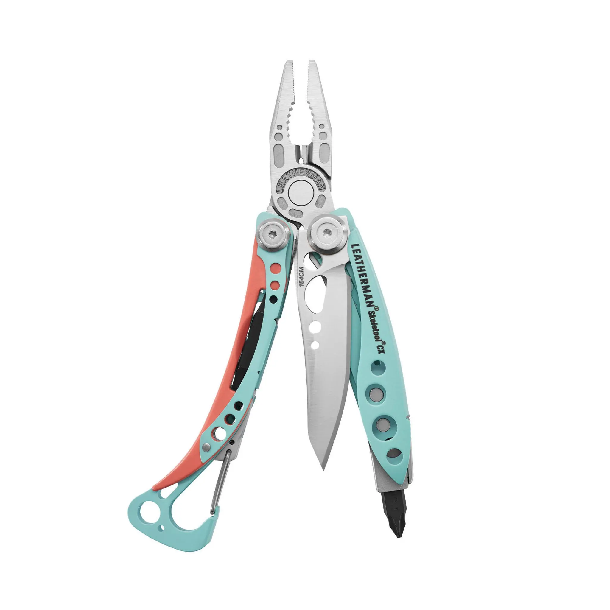Leatherman Skeletool® CX 7-in-1 Multi-Tool - Lightweight Everyday Carry with Carbon Fiber Grip, Ideal for DIY Maintenance, Great for Men's Birthday & Unique Gifts