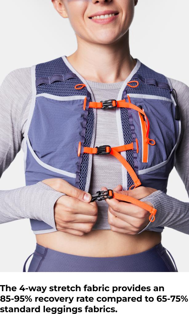 Fanka SpeedTrek Vest - Women's Running and Hiking Vest, Multi-pocket, Durable, Quick-drying