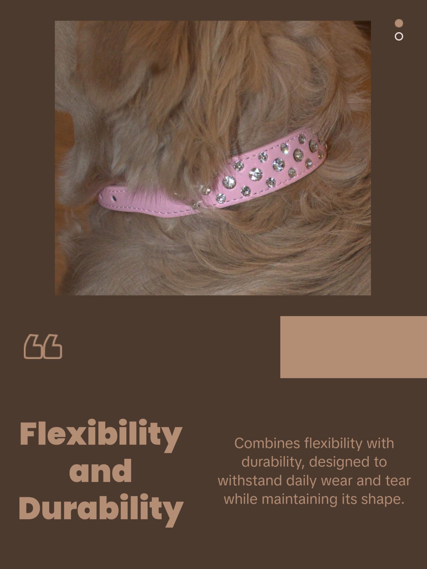 Baby Pink Dog Collar